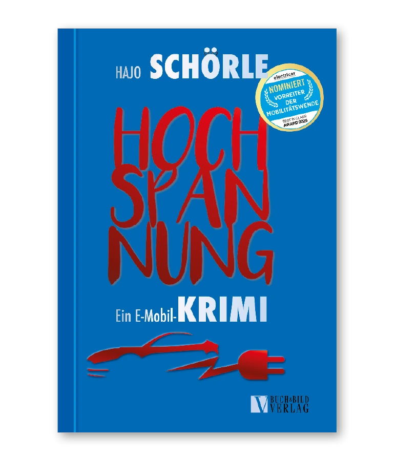 Buchansicht: HOCHSPANNUNG – Ein E-Mobil-Krimi