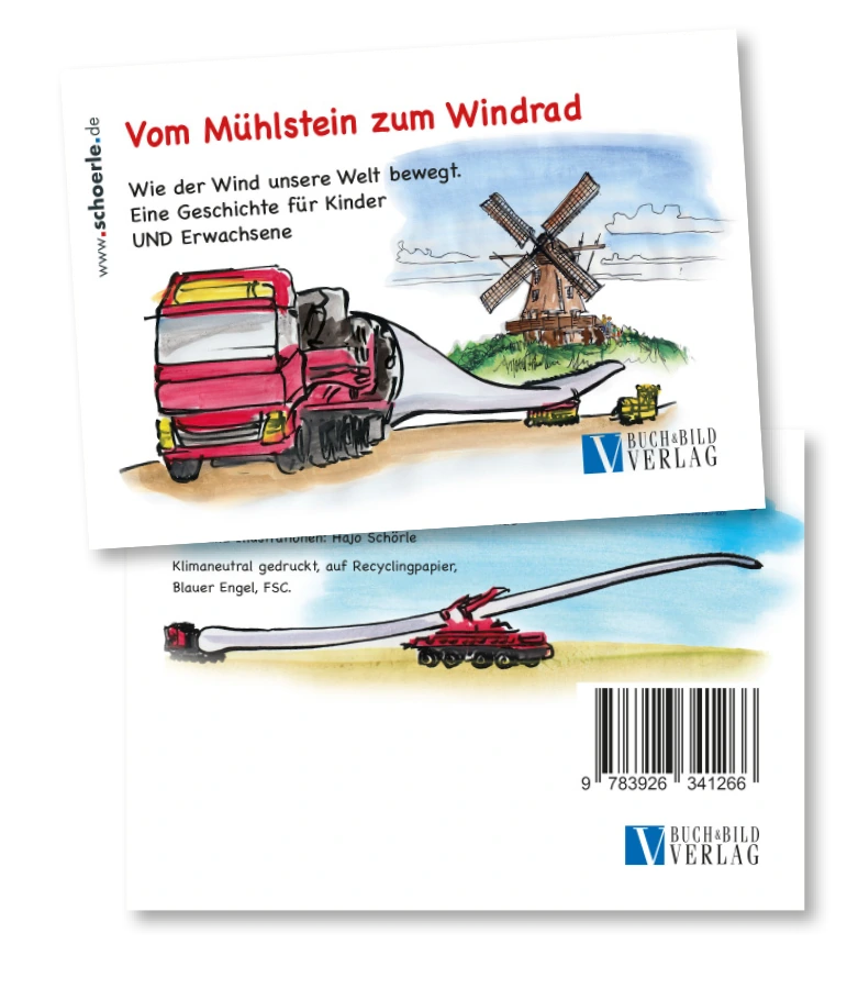 Buchansicht: Vom Mühlstein zum Windrad